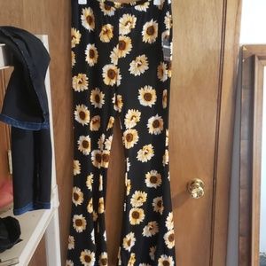 Sunflower bell bottoms